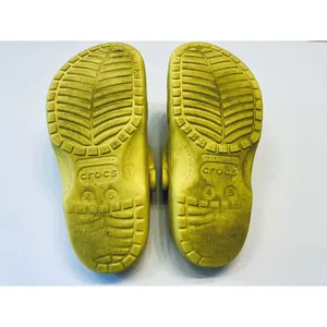 Crocs Classic Clogs Unisex Size M4 W6 Yellow Slip On Water Shoes‎ Comfort thumbnail 7