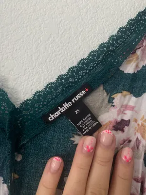 Green Floral Wrap Dress thumbnail 2