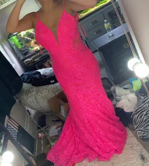 Gipper Prom Dress Pink Size 10 thumbnail 3