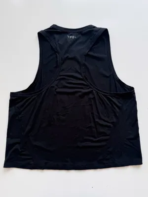 YPB Abercrombie & Fitch Black Racerback Tank XL thumbnail 5