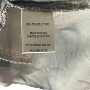 Cloth & Stone Olive‎ Green Tencel Lyocell Shift Dress Pockets M B6582-654-303 thumbnail 6