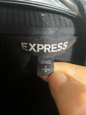 P261. Express Black Women’s Moto-Style Jacket with Asymmetrical Zip small thumbnail 2