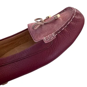 EUC UGG Leather Brinley Driving Moccasins / Loafers Rose Size 7 thumbnail 5