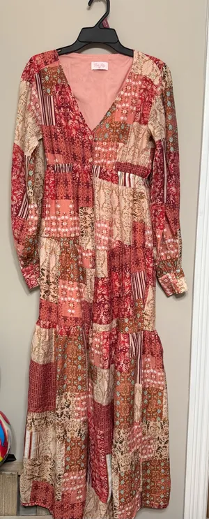 Pink Lily Dress thumbnail 1