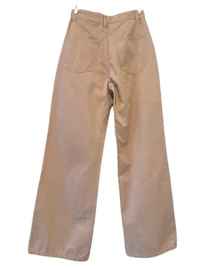COTTON:ON Wide-Leg Chino Pants Khaki/Beige Women’s Size US 4 (EU 36, AU 8) thumbnail 3