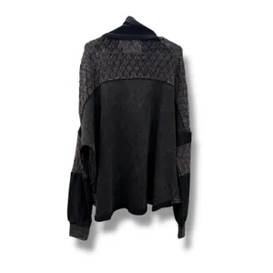 Oli & Hali Lagenlook Zip Jacket Women's Large Charcoal Gray‎ Casual Layered thumbnail 2