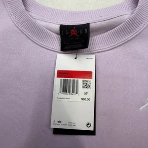 Jordan Womens Brooklyn Fleece Crewneck Sweatshirt Purple FV7074-537 Large NWT thumbnail 6