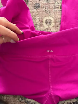 DICK'S Sporting Goods High-Rise Leggings Fuchsia Pink thumbnail 4