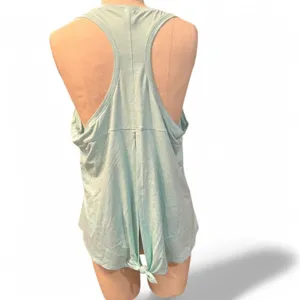light blue yoga llicious tank womens xxl workout NWT thumbnail 2