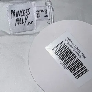 Princess Polly Nolan Midi Dress in White Size 8 New with tag thumbnail 11