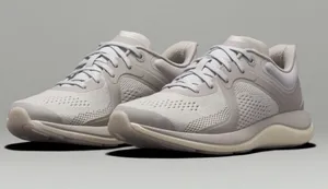 Lululemon gray beige running casual Chargefeel Low Workout preppy luxury shoe 9 thumbnail 1