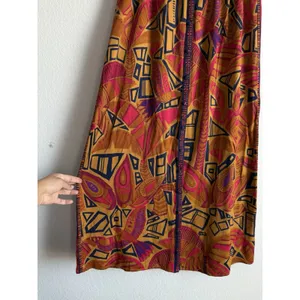 Anthropologie Farm Rio Cool‎ Tropical Button Down Maxi Skirt Women's Small NWOT thumbnail 5