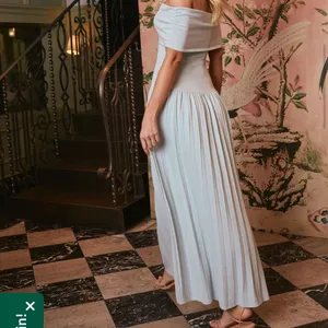 Vici The Real Moment Off The Shoulder Maxi Dress Light Blue thumbnail 2