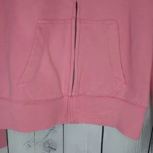 Aero Pink Y2K Coquette Loungewear Zip-Up Hoodie thumbnail 3