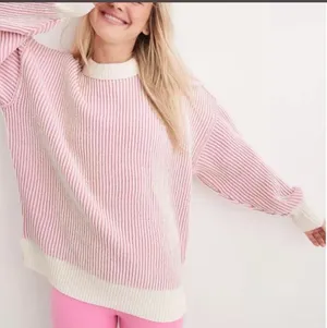 Aerie Pink Beyond Chenille Sweater Oversized XXS thumbnail 1