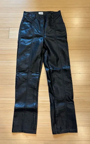 Aritzia Vegan Leather Pants thumbnail 1