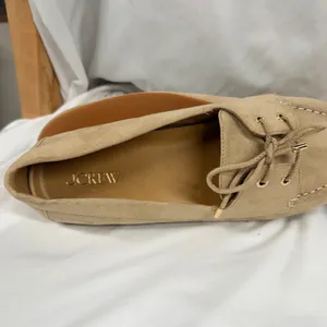 J.Crew NWOT $148 Women's Light Khaki Boat Shoes Sz 9 thumbnail 7
