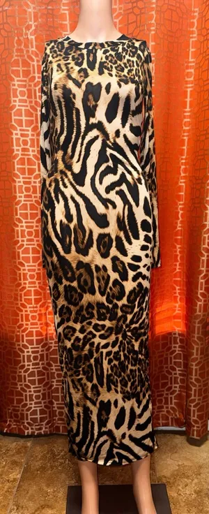 Cameo Animal Print Maxi Dress Size Small thumbnail 1