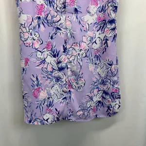 Lilly Pulitzer Trunks in the Air Ronnie Dress 14 Coastal Preppy Resort Purple thumbnail 8