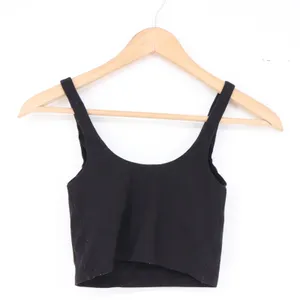 Aerie Tank Top Womens XS Real Me Recharge Black Cropped Excellent thumbnail 3