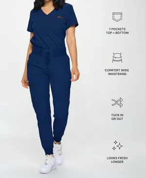 Scrub set Blue Size XS thumbnail 3