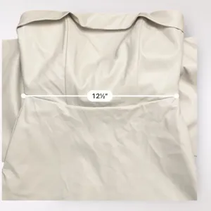 Miou Muse Cream Faux Leather Bow in back Strapless Short‎ Dress NWT Size S thumbnail 5