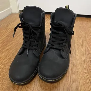 Dr. Martens Black Lace up Shoreditch ankle boots size US 6 EU 37 thumbnail 2
