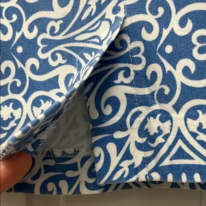 Lulu-B Stylish Blue and White Swirl Patterned Mini Skirt - Size 2 thumbnail 8