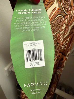 Farm Rio Leopard Paisley Maxi Slip Dress thumbnail 5