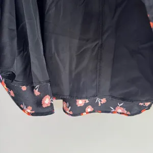 NWT Ann Taylor multicolor floral tie waist full skirted mini skirt Size 14 thumbnail 8