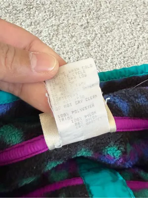 L.L. Bean Women’s Vintage 90s Southwest Aztec Navajo Fleece Pullover Snap-T M thumbnail 10