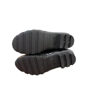 Khombu Womens Black Crocodile-Embossed Rain & Snow Boots Size 10 thumbnail 6