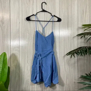 NEW Free People Melt Your Heart Cotton Mini Tie Back Dress size XS NWT thumbnail 3