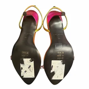 Kurt Geiger Leather Multicolored Slingback Sandals(Size 36.5) thumbnail 6