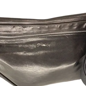 Longchamp Womens Medium Chocolate Leather Shoulder Sling Crossbody Messenger Bag thumbnail 2