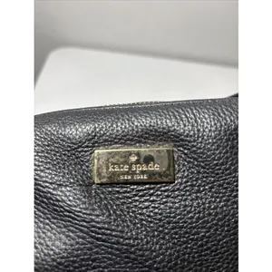 KATE SPADE Highland Park Bria Shoulder Bag Black Pebbled Leather Purse thumbnail 4