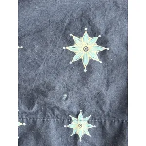 Women's Roller Rabbit Star Print Navy‎ Blue Short-Sleeve Pajama *Shirt Only thumbnail 3