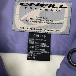 O’Neill Purple Snowboarding Zip Up Jacket - Medium - NWOT thumbnail 8