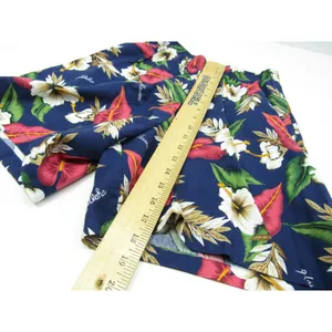 Vtg Shannon Marie Hawaiian Floral‎ Shorts Hibiscus Sz M USA Hawaii High Waist thumbnail 5