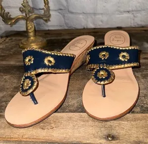 Jack Rogers Cork Wedges size 9 thumbnail 1