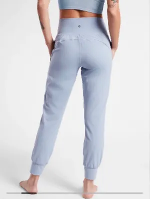 Athleta Light Blue Salutation Joggers thumbnail 2