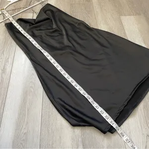 Dolls Kill Dress NWT widow cowl chain back mini womens Black (large) going out thumbnail 6