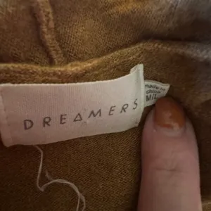 Dreamers Cardigan Sweater Brown M/L‎ Womens Open Front Long Sleeve Knit T1992 thumbnail 10