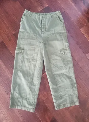 Universal Threads Olive Utility Pants Cargo Size 6 thumbnail 1