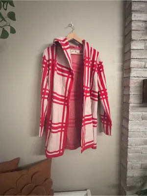 ANTHRO | FIELD FLOWER Sonia Wool Sweater Coat thumbnail 2
