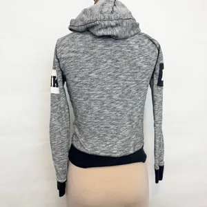 Victoria’s Secret PINK heathered gray hoodie sweatshirt size XS thumbnail 3