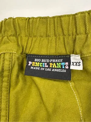 Big Bud Press Pencil Pants Green Size XXS thumbnail 6