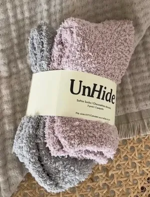 Unhide 'Softie Sock' (2x pack) Multiple thumbnail 2