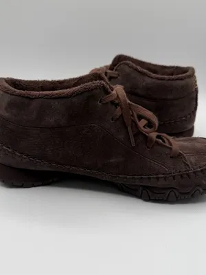 Skechers Bikers Totem Pole Fur Lined Chukka Boots Brown Women’s 7.5 thumbnail 5
