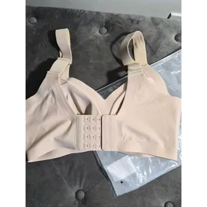 Source Unknown Unbranded Women's Tan and Cream Bra thumbnail 6
